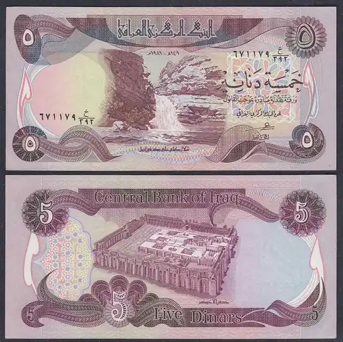 Irak - Iraq 10 Dinar Banknote 1973 Pick 65 sig.18 VF+ (3)   (27704