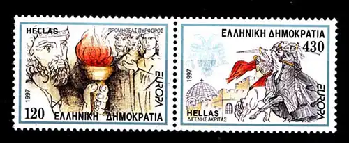 Griechenland Greece MiNr.1946/47 ** Tales and Legends  (8229