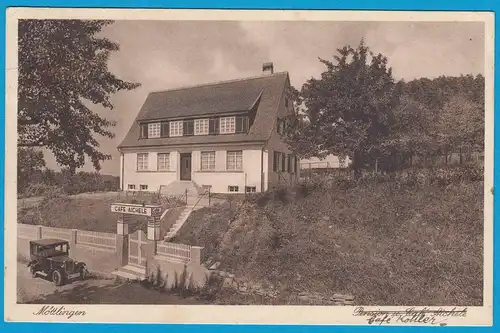 AK Wilderstadt Möttlingen Calw Posthilfstelle/Landpost 1934   (1753