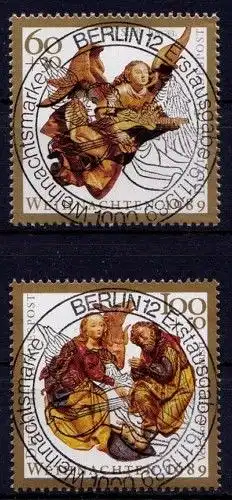Bundesrepublik 1989 Vollstempel ESST 1442-43   (b143