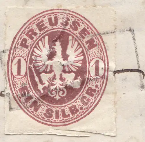 Preussen Schlesien Kupp R2 Brief nach Oppeln Teilinhalt  (13366