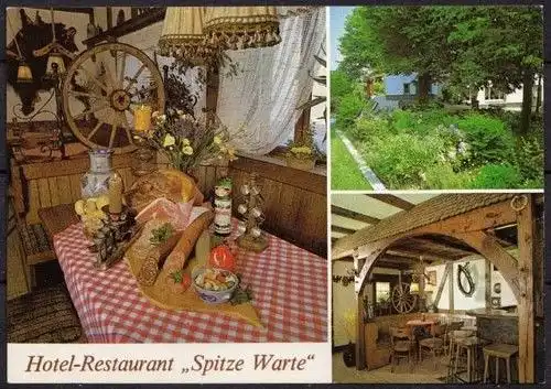 AK Rüthen Hotel Restaurant Spitze Warte     (b082