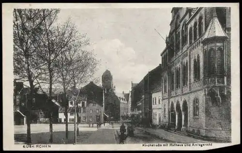 AK Euskirchen Kirchstrasse Amtsgericht Rathaus     (8425