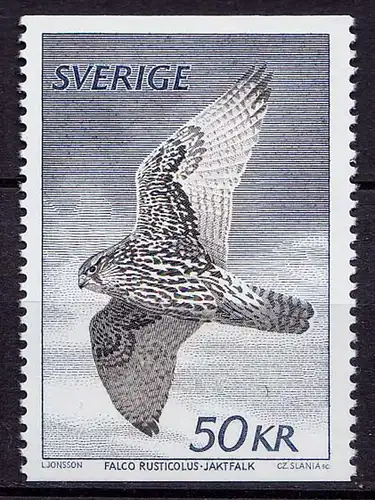 Schweden Sweden SVERIGE 1981 Vögel Birds ** (b364