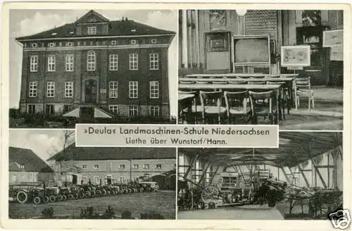  AK Hannover Deula Landmaschinen-Schule Liethe   (2229