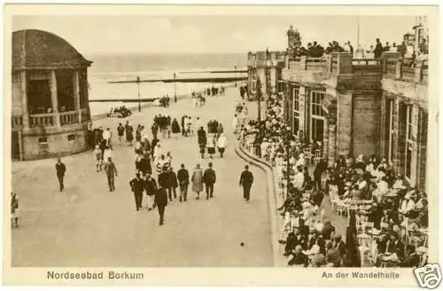 AK Nordseebad Borkum Wandelhalle (2327