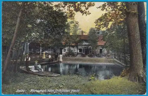 AK Lehde Lědy Lübbenau Lubnjow Restaurant 1912  (1284