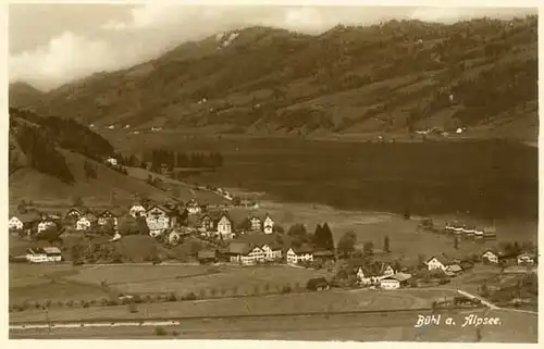 AK Bühl a.Alpsee Gesamtansicht Echtes Foto  (1895