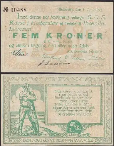 Dänemark ~ Denmark  ~ Danmark 5 Kr. HADERSLEBEN - HADERSLEV (12103