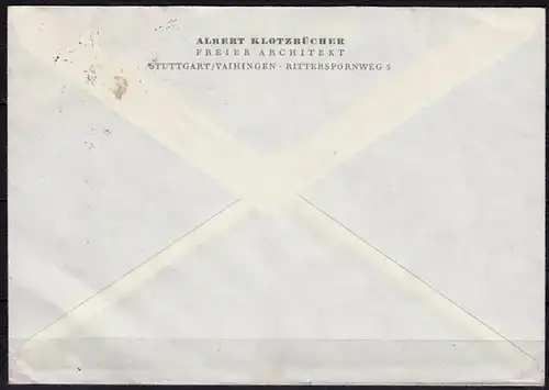 Brief Posthilfstelle/Landpost Herzogsweiler ü Freundenstadt 1963  (5940
