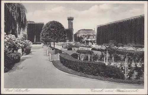 AK Bad Salzuflen  Kurpark Grenadierwerk 1932   (12636