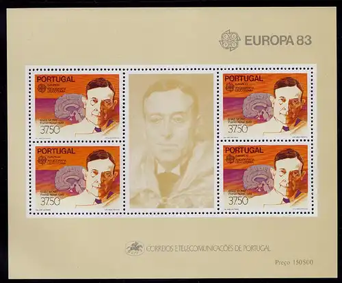 Portugal 1983 EUROPA CEPT Block 40 ** postfrisch MNH   (d325