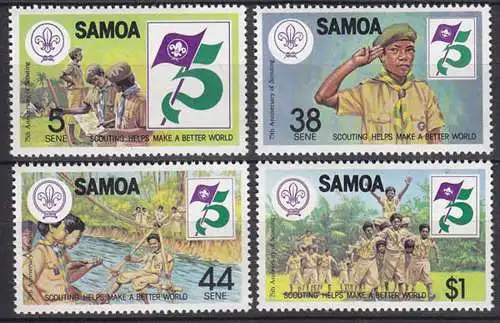 SIERRA LEONE Pfadfinder SCOUTS Satz Set **   (5313