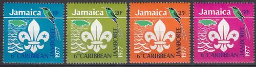 Jamaica Pfadfinder SCOUTS Satz SET 1977 **    (5310