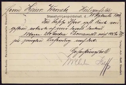 Stassfurt-Leopldshall n. Heiligenfelde 1911 (b813