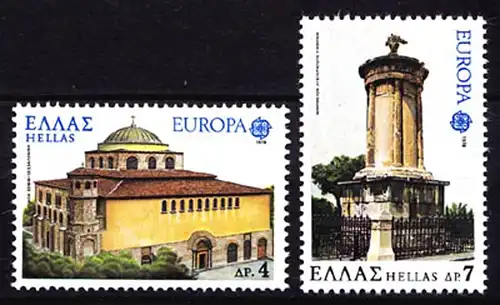 Griechenland Greece 1314/15 Europa CEPT 1978 postfrisch  (8094