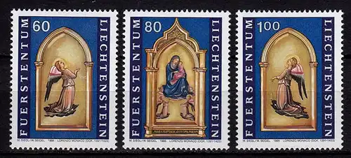  Liechtenstein Weihnachten 1995 Mi. 1120-22 ** unter Postpreis   (c081