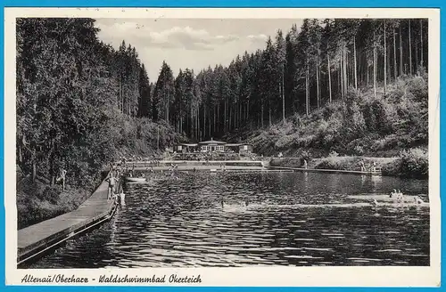 AK Altenau Oberharz Wald-Schwimmbad Okerteich  (2448