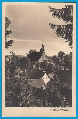 AK Altenau Oberharz Goslar Echte Fotografie  (2482