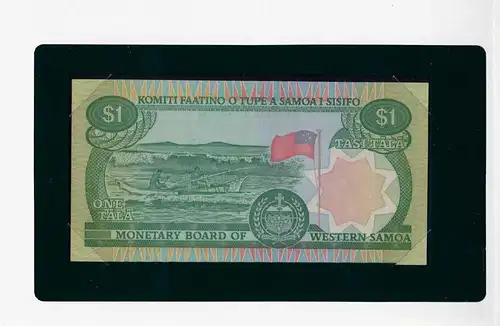 Banknotes of All Nations - Samoa I Sisifo 1 Tala 1980 Pick 19 UNC (15615