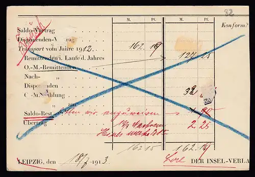 Bedarfskarte Leipzig 12. Turnfest 1913 nach Löbau Sachsen (16483