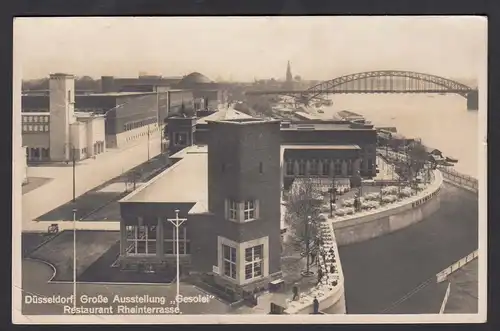 AK Düsseldorf Rheinterassen Ausstellung Gesolei 1926  (16718