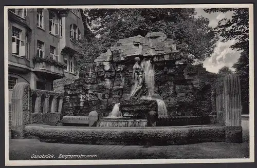 AK Osnabrück Bergmann Brunnen Cekade Foto   (16905