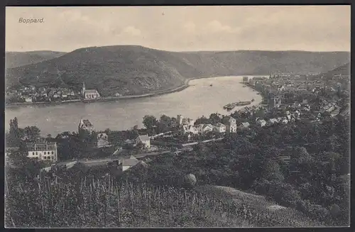 AK Niederwald bei Rüdesheim 1912 Gesamtübersicht   (17144