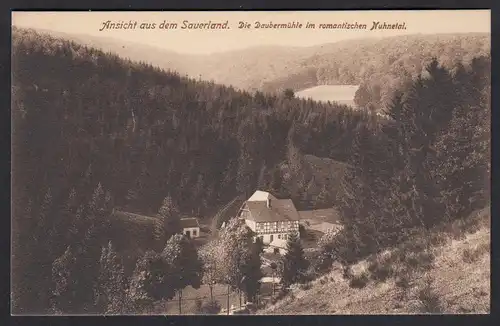  AK Winterberg Daubermühle Nuhnetal   (17292