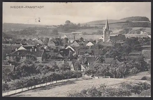  AK Nieder-Ramstadt (Mühltal) 1915 Gesamtansicht  (17298