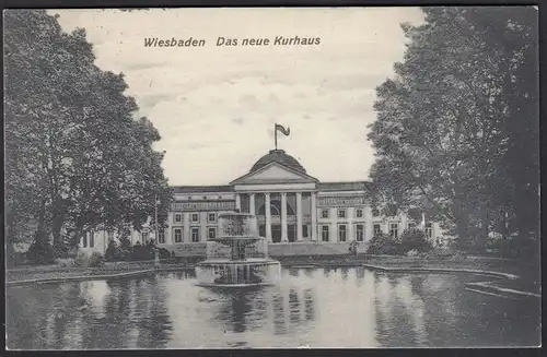 AK Wiesbaden Das neue Kurhaus (17339