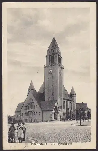 AK Wiesbaden Lutherkirche  (12260