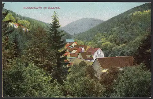 AK Wendefurth im Bodetal   (12316