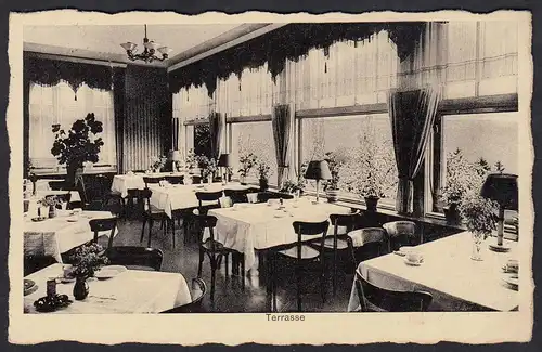 AK Terrasse Kur- Hotel Rengsdorfer Hof Westerwald   (12367