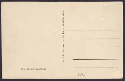 AK Echte Kupfertiefdruckkarte Wiesbaden Kurhaus (12458