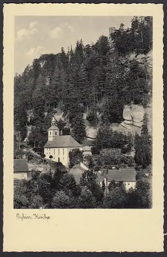 AK Oybin Berg Kirche (12565