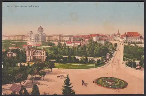AK Bern Bundeshaus und Kasino  (12572