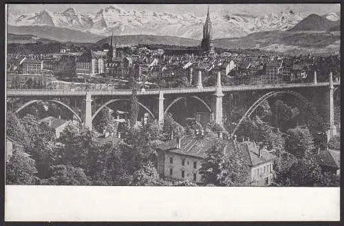 AK Zur Erinnerung an meine Durchfahrt in Bern am 10.Mai. 1916  (12576