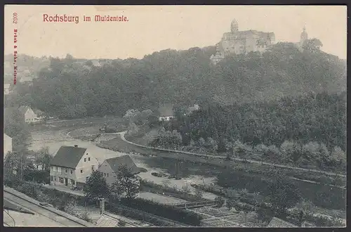 AK Schloss Rochsburg im Muldentale 1909     (12596