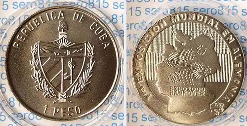 Karibik 1 Pesos 1998 Expo 2000 Hannover   (p695