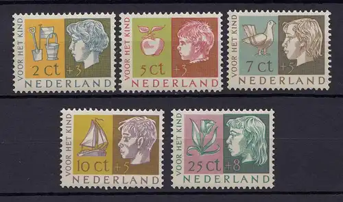Niederlande  Mi. 631-635 postfrisch Voor het Kind  1953  (80018