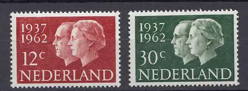 Niederlande  Mi. 772-773 postfrisch Sommermarken 1962 (80036