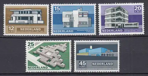 Niederlande  Mi. 915-919 postfrisch Sommermarken 1969 (80066