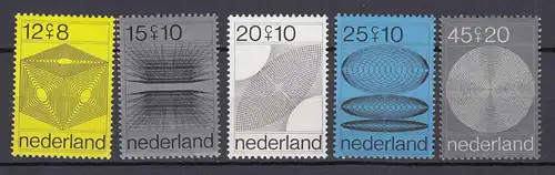 Niederlande  Mi. 937-940 postfrisch Sommermarke 1970 (80074