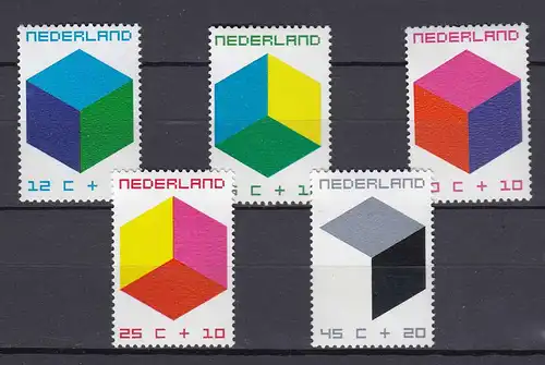 Niederlande - Netherland Mi. 951-955 postfrisch ** Voor het Kind  1970 (80078