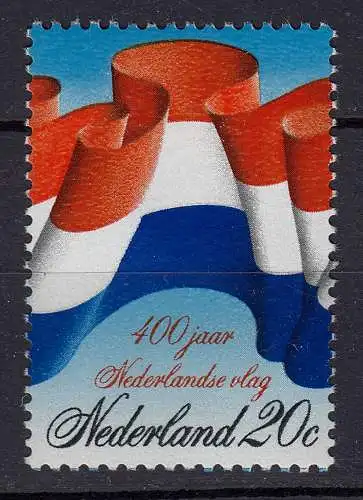 Niederlande  Mi. 983-986 postfrisch 400 Jahre Nationalflagge 1972 (80086