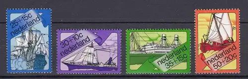 Niederlande  Mi. 1007-1010 postfrisch Sommermarken 1973 (80092
