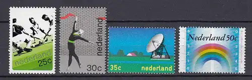 Niederlande  Mi. 1013-1016 postfrisch Hockey-WM  1973 (80093