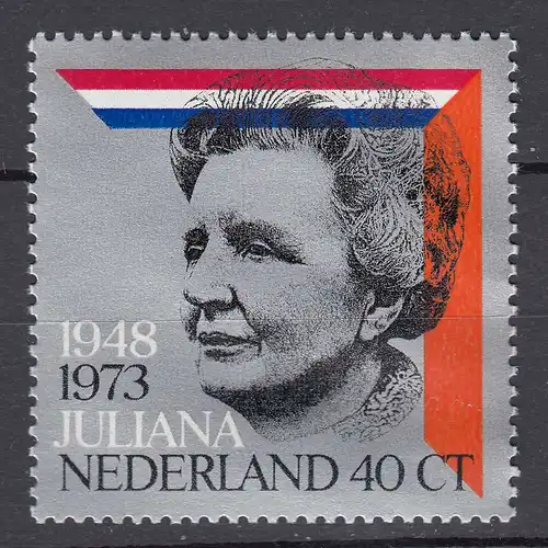 Niederlande  Mi. 1017 postfrisch Königin Juliana  1973 (80094