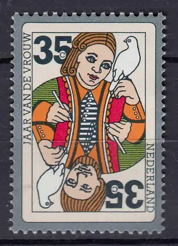 Niederlande  Mi. 1055 postfrisch Internationales Jahr der Frau 1975 (80108